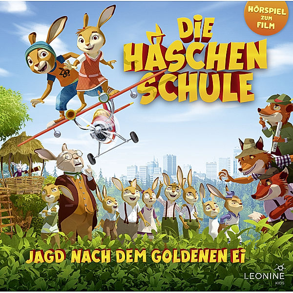 Die Häschenschule - Jagd nach dem goldenen Ei,1 Audio-CD, Diverse Interpreten