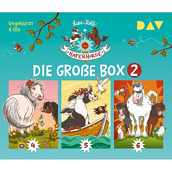 Die Haferhorde - Die grosse Box..2,6 Audio-CDs, Suza Kolb