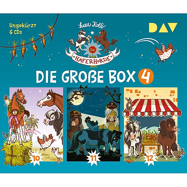 Die Haferhorde - Die grosse Box 4 (Teil 10-12),6 Audio-CD, Suza Kolb