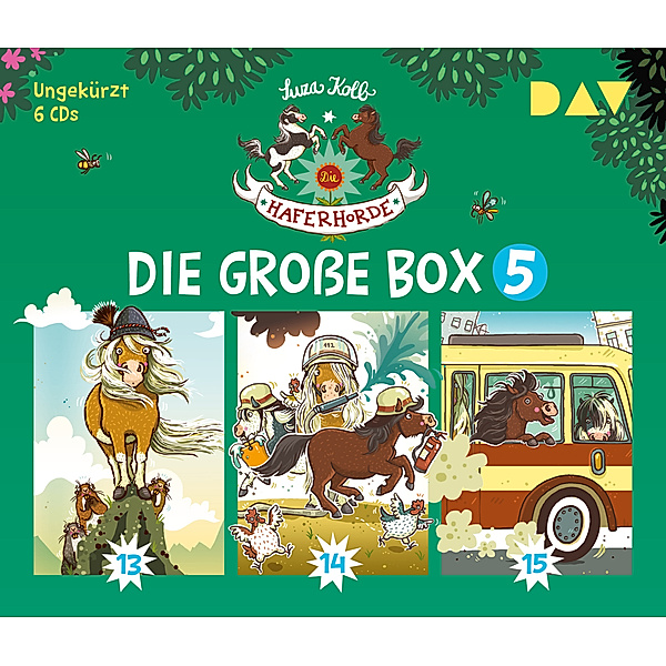 Die Haferhorde - Die große Box 5 (Teil 13-15),6 Audio-CD, Suza Kolb