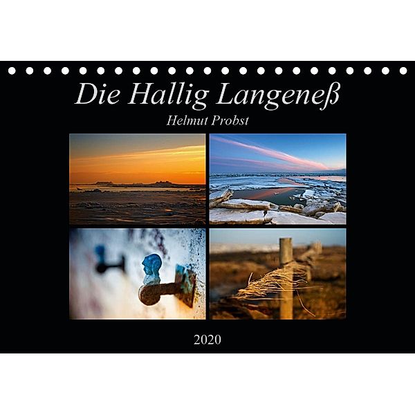 Die Hallig Langeneß (Tischkalender 2020 DIN A5 quer), Helmut Probst