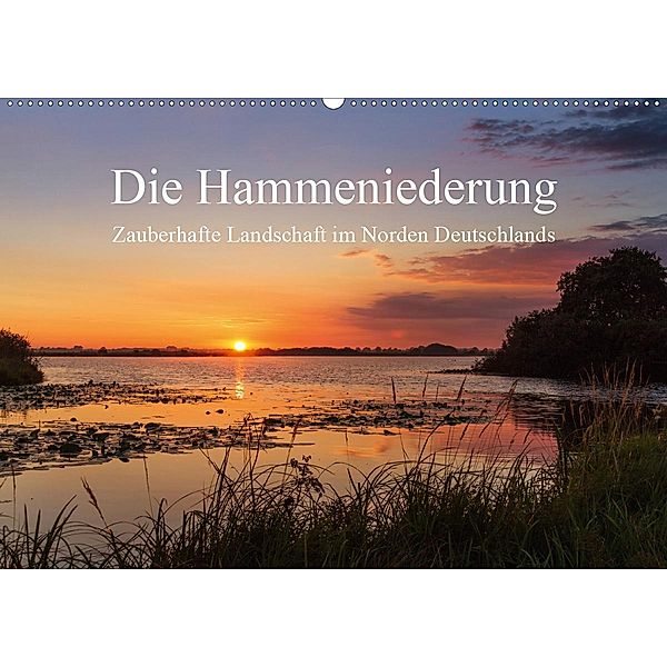 Die Hammeniederung - Zauberhafte Landschaft in Norden Deutschlands (Wandkalender 2020 DIN A2 quer), Michael Hömske