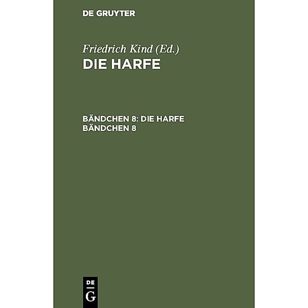 Die Harfe. Bändchen 8