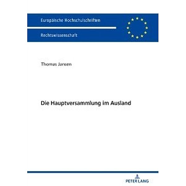 Die Hauptversammlung im Ausland, Thomas Jansen