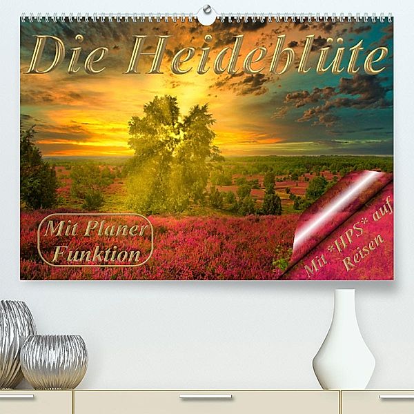 Die Heideblüte (Premium, hochwertiger DIN A2 Wandkalender 2023, Kunstdruck in Hochglanz), Heinz-Peter Schwerin