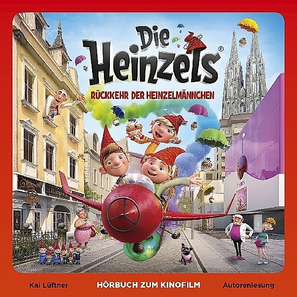 Die Heinzels - Filmhörbuch,2 Audio-CDs, Kai Lüftner