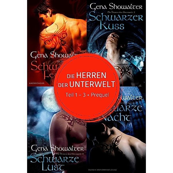 Die Herren der Unterwelt -  Teil 1-3 + Prequel, Gena Showalter