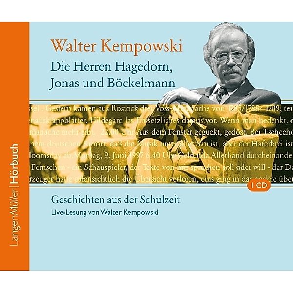 Die Herren Hagedorn, Jonas und Böckelmann (CD), Walter Kempowski