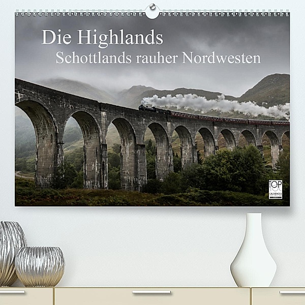Die Highlands - Schottlands rauher Nordwesten (Premium, hochwertiger DIN A2 Wandkalender 2020, Kunstdruck in Hochglanz), Andreas Peters