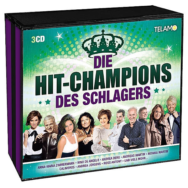 Die Hit-Champions des Schlagers (3CD-Box), Diverse Interpreten