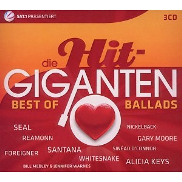 Die Hit-Giganten - Best Of Ballads, Diverse Interpreten