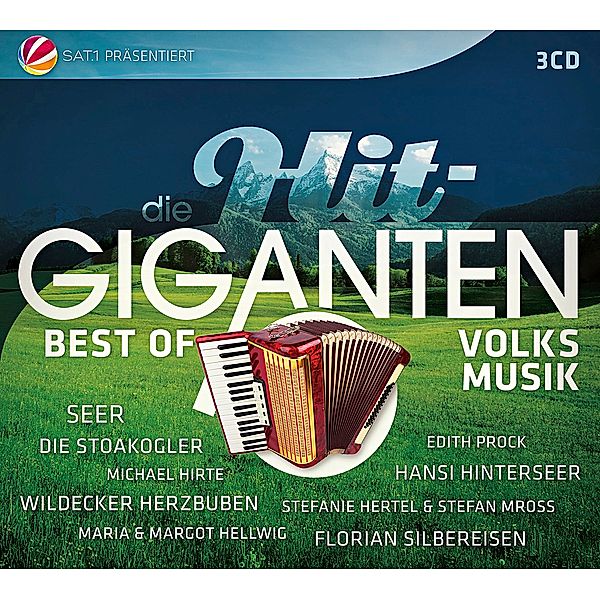 Die Hit-Giganten: Best Of Volksmusik (3 CDs), Diverse Interpreten