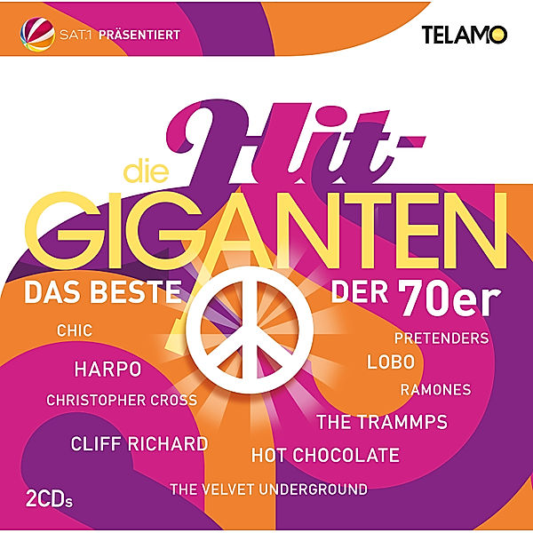 Die Hit-Giganten - Das Beste der 70er (2 CDs), Diverse Interpreten