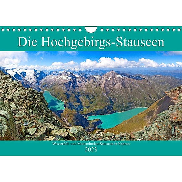 Die Hochgebirgs-Stauseen (Wandkalender 2023 DIN A4 quer), Christa Kramer