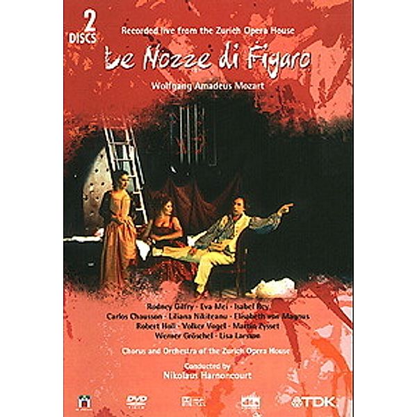 Die Hochzeit des Figaro, Carlos Chausson, Rodney Gilfry, Isabel Rey