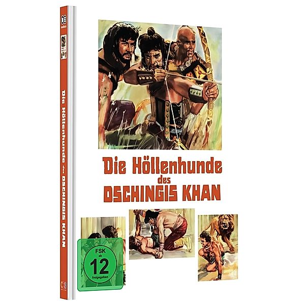Die Höllenhunde des Dschingis Khan Mediabook, Maria Grazia Spina Mark Forest