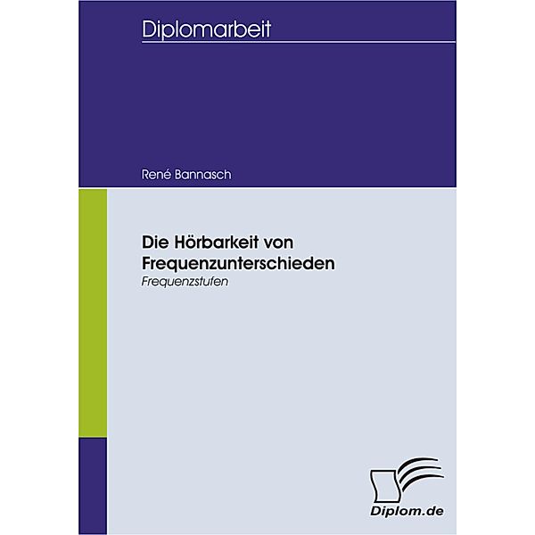 Die Hörbarkeit von Frequenzunterschieden, René Bannasch