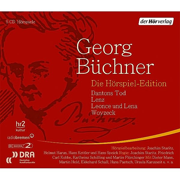 Die Hörspiel-Edition, 5 CDs, Georg BüCHNER