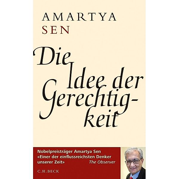 Die Idee der Gerechtigkeit, Amartya Sen