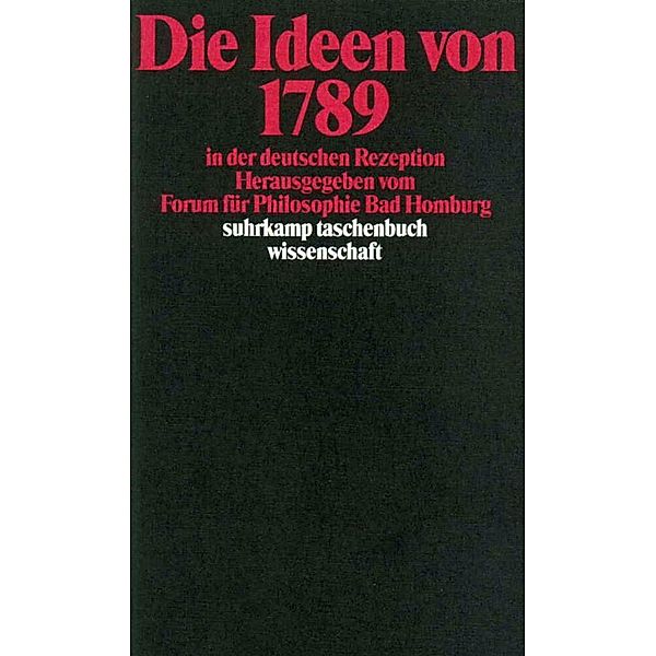 Die Ideen von 1789 in der deutschen Rezeption