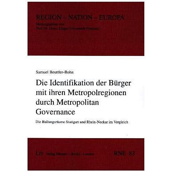 Die Identifikation der Bürger mit ihren Metropolregionen durch Metropolitan Governance, Samuel Beuttler-Bohn