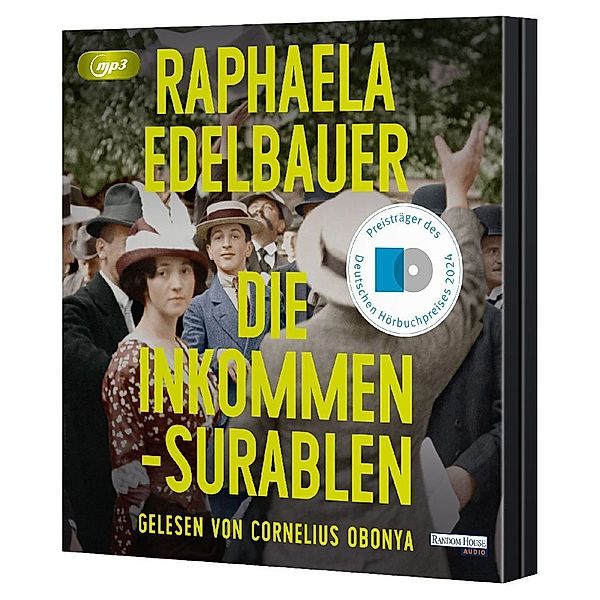 Die Inkommensurablen,2 Audio-CD, 2 MP3, Raphaela Edelbauer