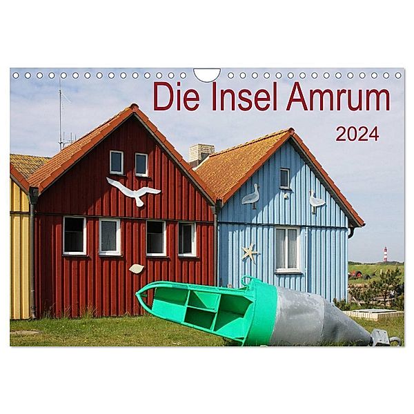 Die Insel Amrum (Wandkalender 2024 DIN A4 quer), CALVENDO Monatskalender, Schnellewelten