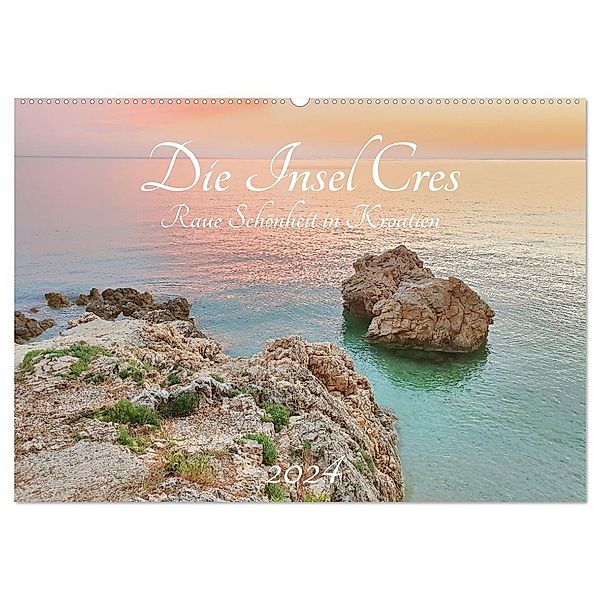 Die Insel Cres - Raue Schönheit in Kroatien (Wandkalender 2024 DIN A2 quer), CALVENDO Monatskalender, Michaela Schimmack