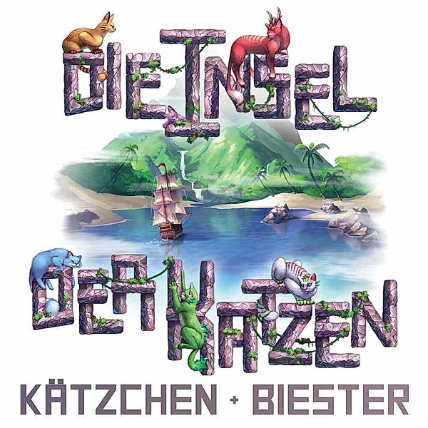 Spiel direkt, Skellig Games Die Insel der Katzen - Kätzchen & Biester (Spiel-Zubehör), Frank West