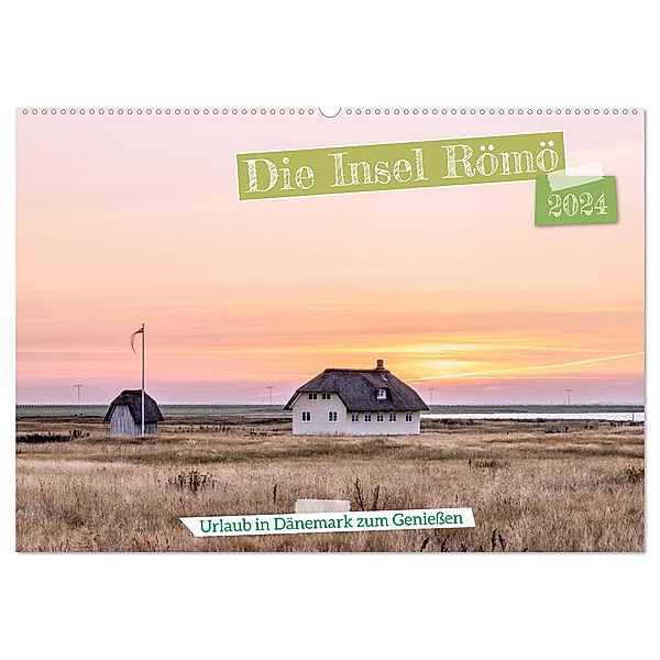 Die Insel Römö (Wandkalender 2024 DIN A2 quer), CALVENDO Monatskalender, AkremaFotoArt