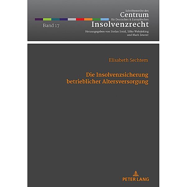 Die Insolvenzsicherung betrieblicher Altersversorgung, Sechtem Elisabeth Sechtem