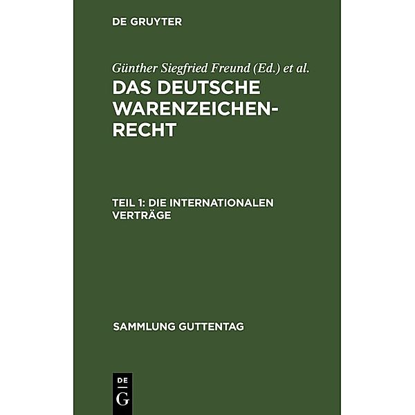 Die internationalen Verträge