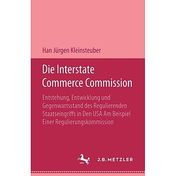 Die Interstate Commerce Commission, Han Jürgen Kleinsteuber