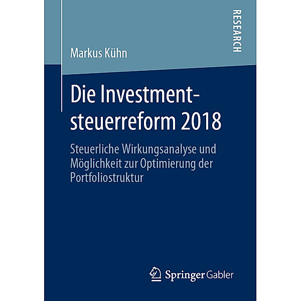 Die Investmentsteuerreform 2018, Markus Kühn