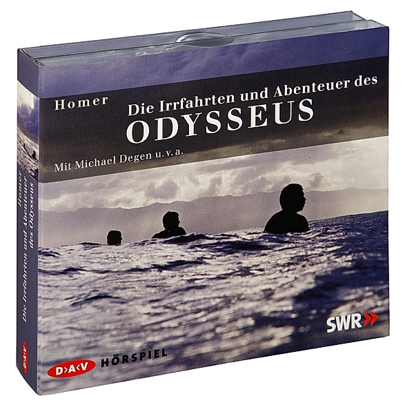 Die Irrfahrten und Abenteuer des Odysseus, 4 Audio-CDs, Homer