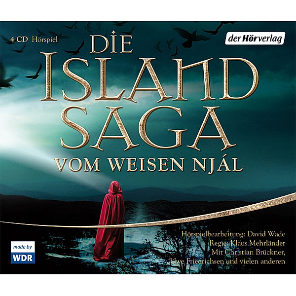 Die Island-Saga vom weisen Njál, 4 Audio-CDs, Diverse Interpreten