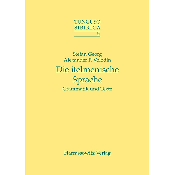 Die itelmenische Sprache, Stefan Georg, Alexander P Volodin