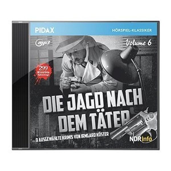 Die Jagd nach dem Täter, 1 MP3-CD, Die Jagd Nach Dem Taeter