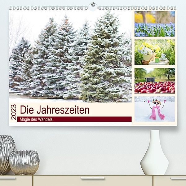 Die Jahreszeiten. Magie des Wandels (Premium, hochwertiger DIN A2 Wandkalender 2023, Kunstdruck in Hochglanz), Elisabeth Stanzer