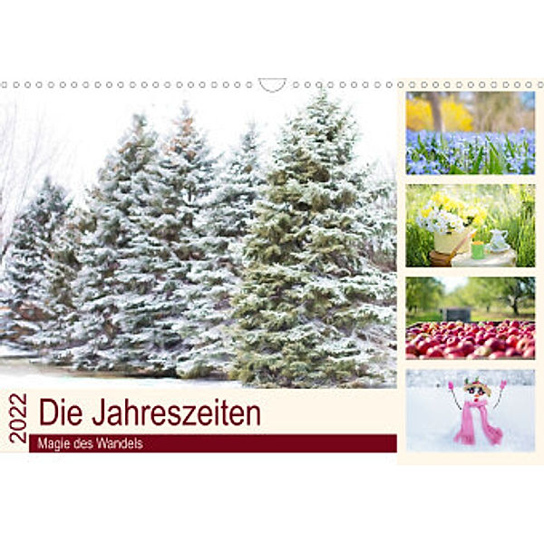 Die Jahreszeiten. Magie des Wandels (Wandkalender 2022 DIN A3 quer), Elisabeth Stanzer