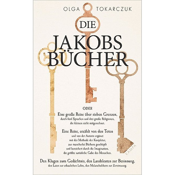 Die Jakobsbücher, Olga Tokarczuk