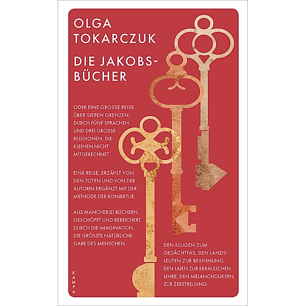 Die Jakobsbücher, Olga Tokarczuk