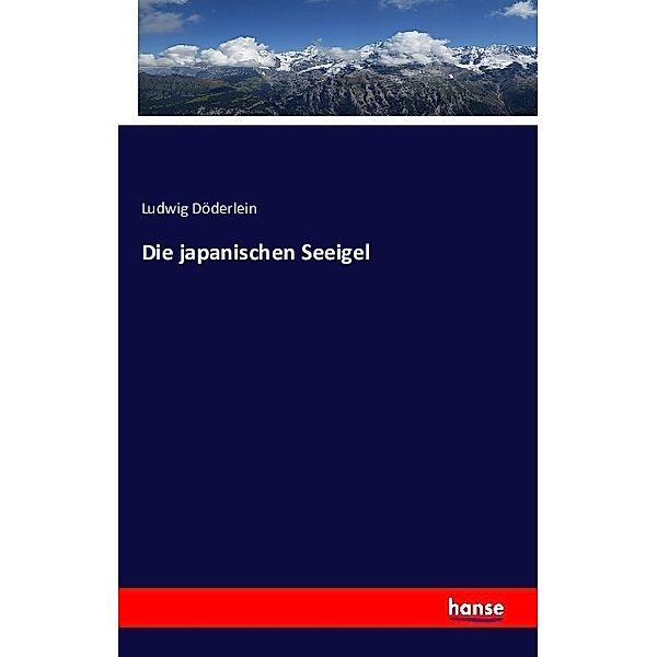 Die japanischen Seeigel, Ludwig Döderlein