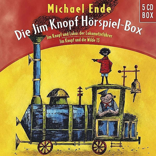 Die Jim Knopf und Lukas der Lokomotivführer Hörspiel-Box,5 Audio-CDs, Michael Ende