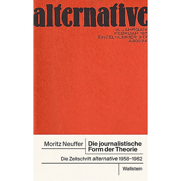 Die journalistische Form der Theorie, Moritz Neuffer