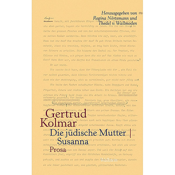 Die jüdische Mutter | Susanna, Gertrud Kolmar