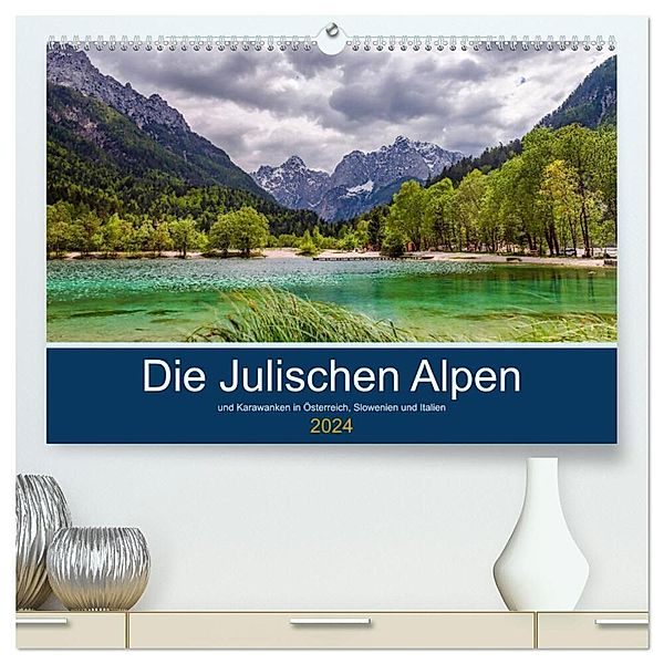 Die Julischen Alpen (hochwertiger Premium Wandkalender 2024 DIN A2 quer), Kunstdruck in Hochglanz, Thorsten Wege / twfoto