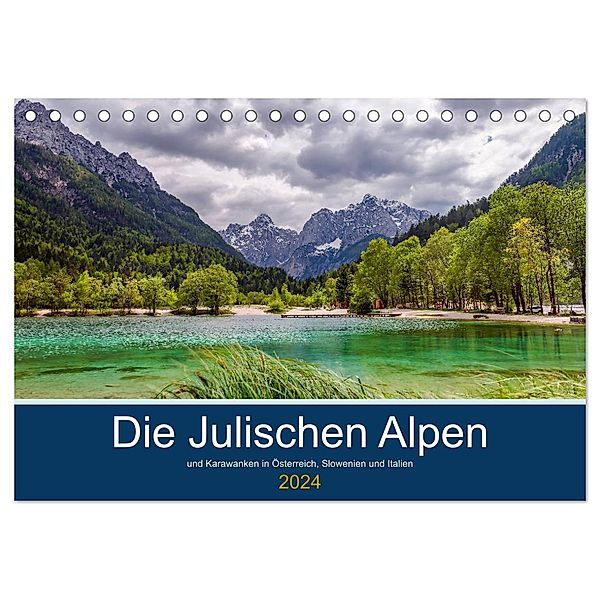 Die Julischen Alpen (Tischkalender 2024 DIN A5 quer), CALVENDO Monatskalender, Thorsten Wege / twfoto