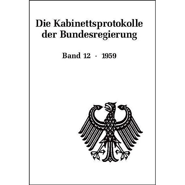 Die Kabinettsprotokolle der Bundesregierung / 1959