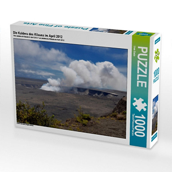 Die Kaldera des Kilauea im April 2012 (Puzzle), Uwe Bade